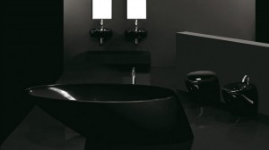 ванна черная