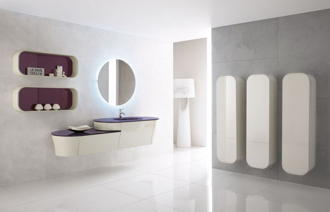 Calypso BMT мебель для ванной в футуристическом стиле