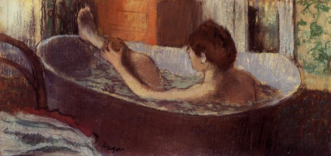 медная ванна Edgar Degas