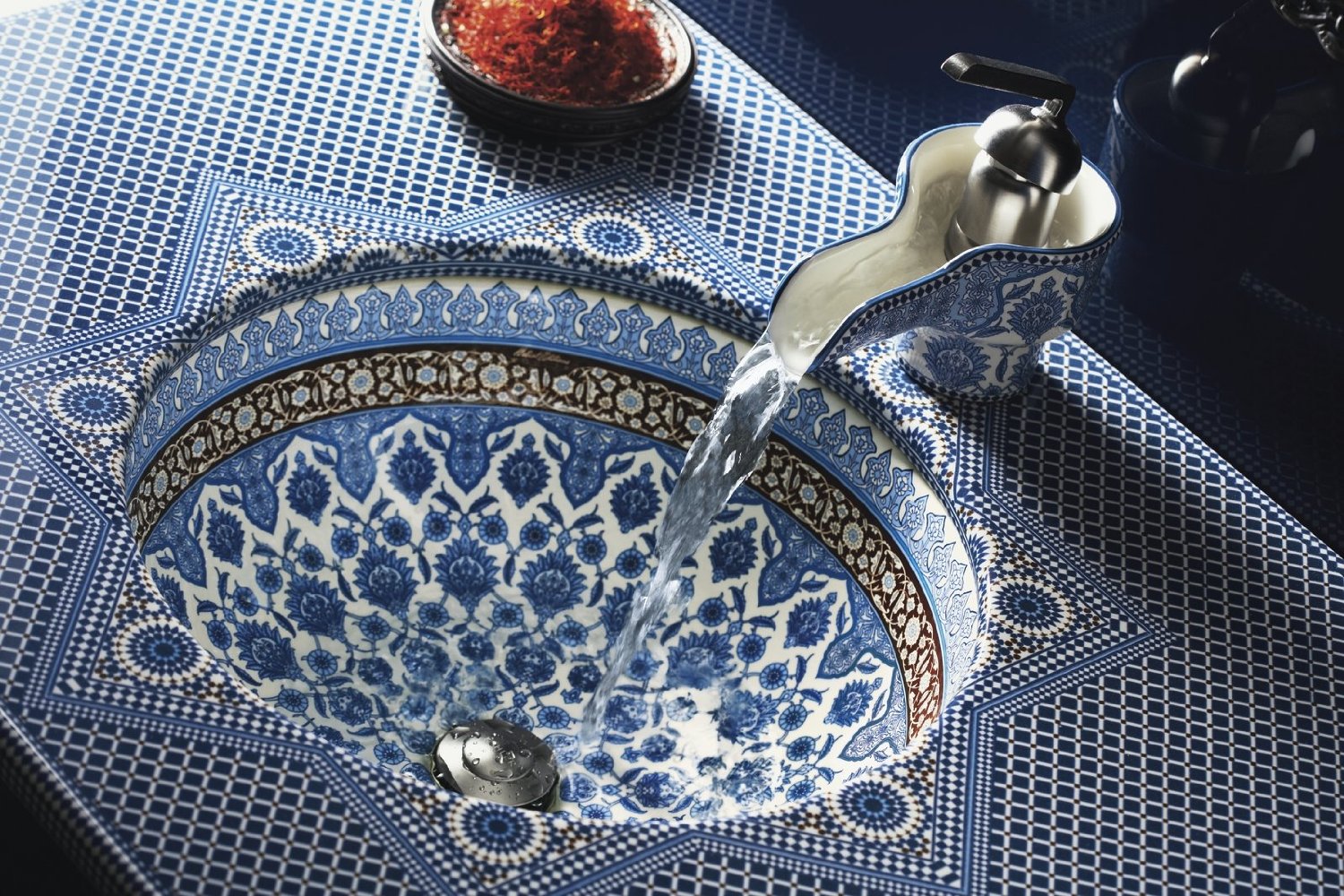 ванная в марокканском стиле