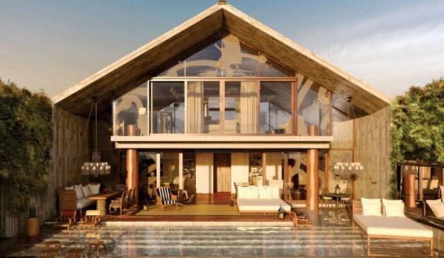 Проект спа курорта от гуру дизайна Philipp Starck