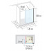 Art. 090/091 IBIS душевая панель из изогнутого стекла Box Docce 2B