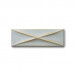 Modern Criss Cross Ann Sacks премиум керамическая плитка с геометричной фактурой прямоугольная 2 линии крест-накрест
