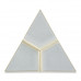 Modern Ribbed Triangle Ann Sacks премиум керамическая плитка с геометричной фактурой треугольная