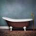 Acquamass Retro Heritage ванна овальная ретро из искусственного камня 170 см с внешним декором capitone