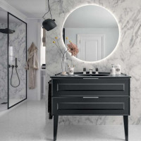 Suite Vintage Berloni Bagno мебель для ванной нео классика для ванной 121х51 107х51 91х51 см черная матовая или глянцевая В НАЛИЧИИ