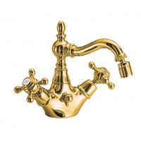 Elizabeth Fima Carlo Frattini смеситель для биде на 1 отв классика, золото, бронза