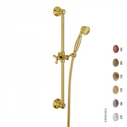 FIMA Carlo Frattini душевой гарнитур, хром-золото, золото, медь