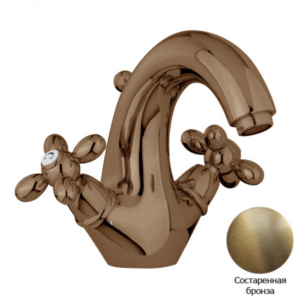 Olivia Carlo Frattini смеситель в классическом стиле на 1 отв бронза В НАЛИЧИИ