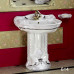 Majesty Ceramica Ala роскошная напольная раковина с пьедесталом в стиле рококо