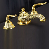 Versailles смеситель для раковины барокко Cristal et Bronze