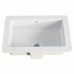 Pop Rectangle DVX раковина под столешницу прямоугольная 60х42 53х37 45х32 см, классика, санфарфор, премиум, с переливом, белая