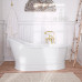 Oak Hill свободностоящая ванна из акрила премиум в неоклассическом стиле на постаменте 1676 x 914 x 756mm