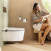 Hansgrohe XtraStoris Rock Recessed встраиваемый в стену ершик и/или мусорная корзина