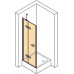 4-угольная распашная дверь Huppe с неподвижным сегментом для боковой стенки