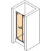 4-угольная распашная дверь Huppe с дополнительным элементом для ниши