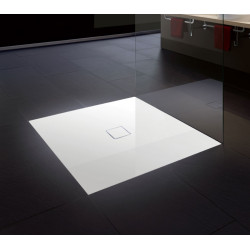 CONOFLAT Kaldewei ультраплоский квадратный душевой поддон из эмалированной стали, размер от 800 до 1200 мм, белый, черный, серый, цветной
