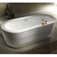 Saninform plus Kaldewei встраиваемая овальная ванна из эмалированной стали 180х80 см