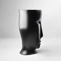 Kerasan Artwork Moloco раковина напольная в форме головы, черная матовая В НАЛИЧИИ