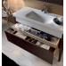 Bentley Kerasan мебель консольная для ванной 120х50 Темный ясень в комплекте с раковиной керамической В НАЛИЧИИ