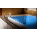 Sok Kohler встраиваемая спа акриловая ванна с верхним переливом с аэромассажем, хромотерапия 264х104 и 190х104
