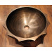 LARGE ROUND WAVE Linkasink раковина литая из бронзы круглая накладная на столешницу
