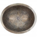 B018 раковина встраиваемая овальная 47х40см из бронзы с фактурным дамасским рисунком Oval Brocade Linkasink хром бронза золото никель