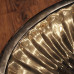 OVAL FLUTED Linkasink раковина овальная из металла с ребристым дном 47х38см глянцевый хром или золото