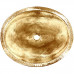 Bronze Hammered Round Linkasink овальная встраиваемая бронзовая раковина с молотковой чеканкой 43х14 или 50х40 см