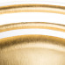Eglomise Linkasink встраиваемая круглая раковина золото или серебро из стекла
