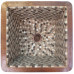 Square Mosaic Linkasink раковина бронзовая встраиваемая декорированная мозаикой