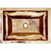 COCO HAMMERED Linkasink раковина прямоугольная из металла с молотковым эффектом 50х35 см