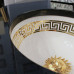 В НАЛИЧИИ Раковина для ванной встраиваемая с золотым греческим орнаментом меандр Greek Key 