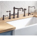 Nicolazzi смеситель для кухни на 3 отверстия с боковым душем, ретро дизайн