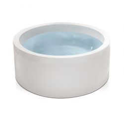 Eos 160 Gruppo Treesse ванна из акрила круглая отдельностоящая или встраиваемая