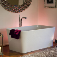Edge Victoria+Albert ванна свободностоящая из минерального литья прямоугольная 150х80