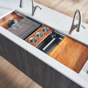 Workstation sink - большие мойки
