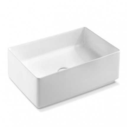 FLY BOX AET раковина прямоугольная накладная 50х38 H22, белая, черная, цветная и с декором