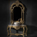 Isabel Collection Alexandra консоль для ванной резная, барокко, массив, окрас или золотая поталь