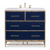 Chinoiserie Sink Chest Ambella мебель для ванной из массива 96см, стилизация под китайскую