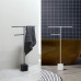 Bivio Antonio Lupi стойка напольная для ванной в ультра современном стиле, мрамор + нержавеющая сталь