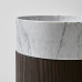 Rigatino Antonio Lupi напольная раковина (чаша из мрамора, мебельный элемент из дерева)