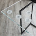 Lalique Crystal Shower Panel стеклянная душевая стенка с декором из хрустя (на заказ)