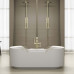 Armani Roca Смеситель для ванны напольный с термостатом премиум, хром, сталь, матовое золото