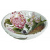 Spring Blossoms врезная раковина для ванной под столешницу ручной росписи с рисунком весенние цветы В НАЛИЧИИ