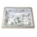 Mille Fleurs Gold & Platinum раковина с цветочным рисунком золото или платина Atlantis Porcelain Art