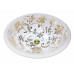 Mille Fleurs Gold & Platinum раковина с цветочным рисунком золото или платина Atlantis Porcelain Art