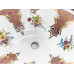 Dresden Flowers раковина из фарфора для ванной с цветочным декором Atlantis Porcelain Art