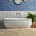 Aston Bath ванна овальная свободностоящая в классическом стиле из искусственного камня 172х83 см