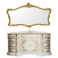 Linea Rinascimento Bianco Bianchini Capponi мебель для ванной из массива, в классическом стиле
